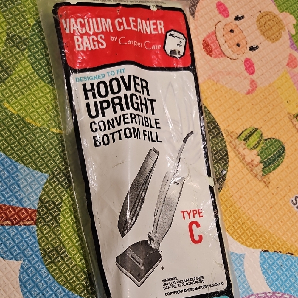NWT Hoover Upright Vacuum Cleaner Bags Type C
